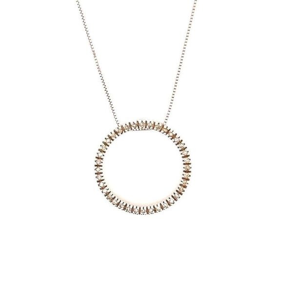 No brand / Not sure Jewelry - Elegant Gold Circle Pendant Necklace